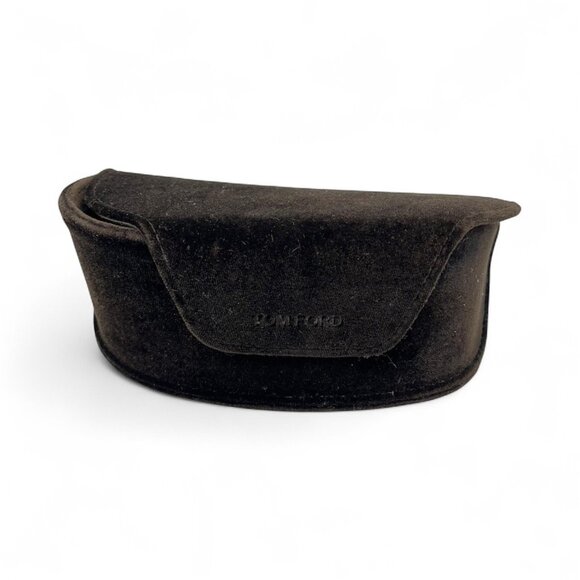 Tom Ford Chocolate Brown Velvet Empty Sunglasses Case - Picture 1 of 5